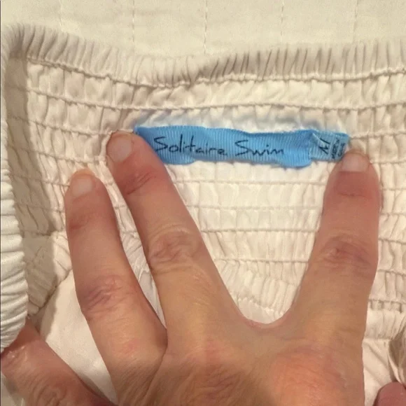 Strapless Lace-Trimmed Maxi Dress Perfect for Special Occasions or the Beach! - Picture 5 of 5